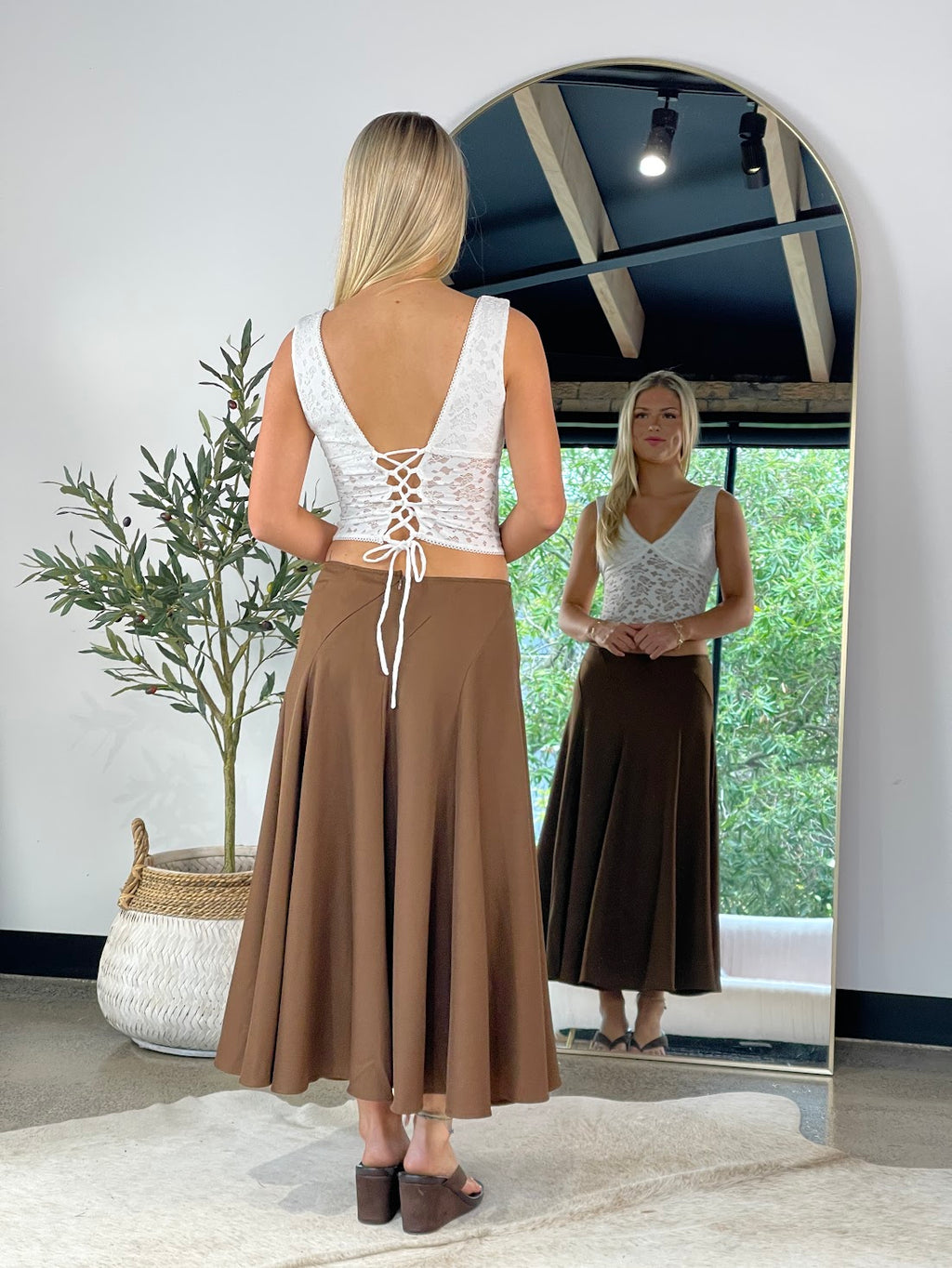 Mocha Flow Skirt