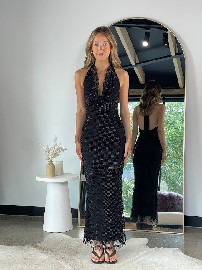 Moonstone Mirage Evening Dress