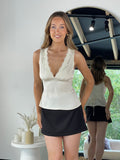 Ivory Lace Whisper Top